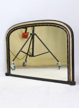 Victorian Gothic Revival Overmantle Mirror