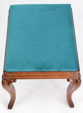 Victorian Mahogany Dressing Table Stool