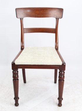Set 6 Victorian Mahogany Dining Chairs