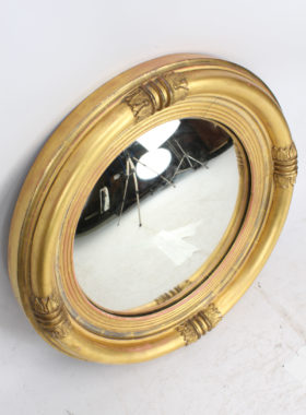 William IV Convex Gilt Mirror