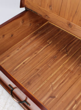 Edwardian Mahogany Under Bed Storage Box