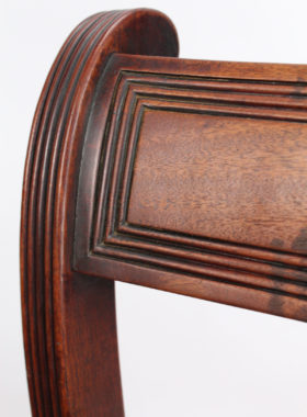 Antique Regency Trafalgar Desk Chair