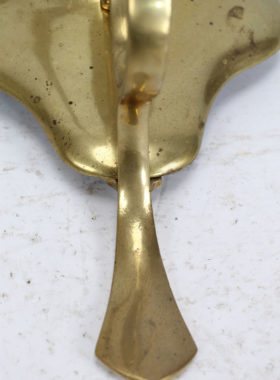 Art Nouveau Brass Standard Lamp