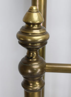 Hoskins and Sewell Victorian Brass Double Bed