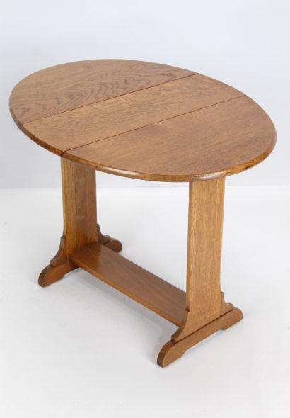 Small 1930s Oak Coffee Table
