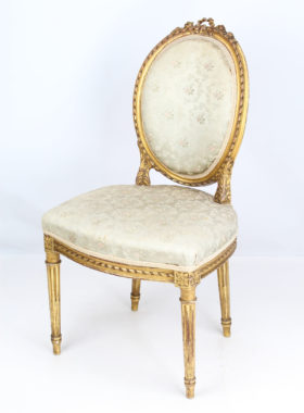 19th Century French Giltwood Chair