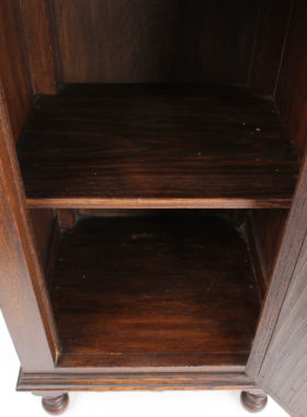 Edwardian Oak Bedside Cupboard