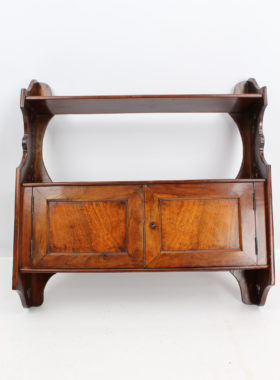 Victorian Fruitwood Hanging Cabinet