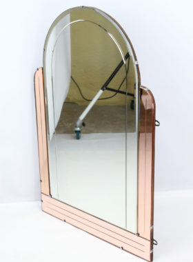 Art Deco Overmantle Mirror