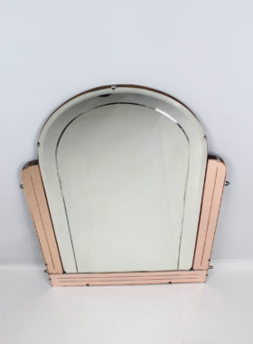 Art Deco Overmantle Mirror
