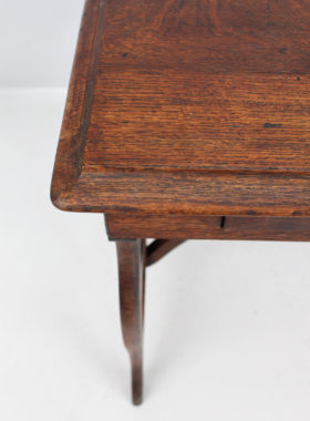 Small Vintage French Oak Desk