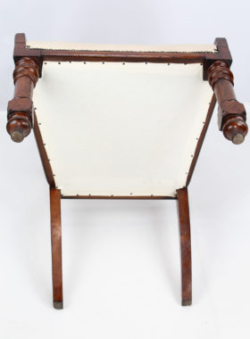 Victorian Gothic Revival Oak Desk Chair