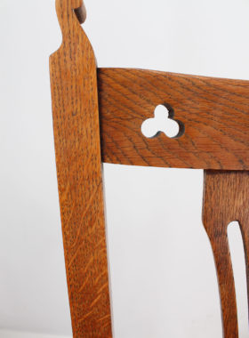 Arts and Crafts Dressing Table Chair