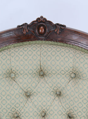 Victorian Button Back Nursing Chair