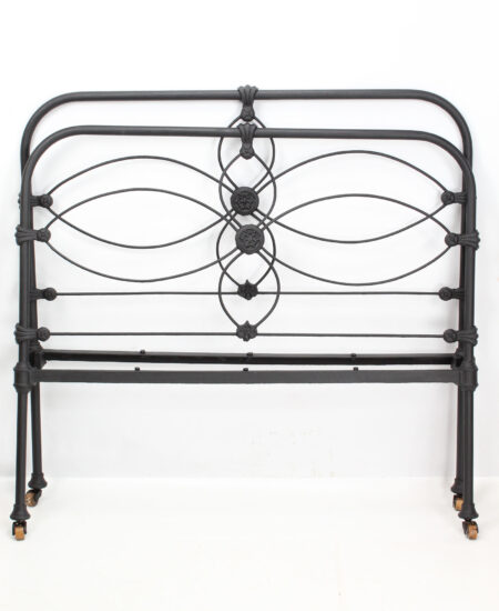 Victorian Iron Small Double Bed