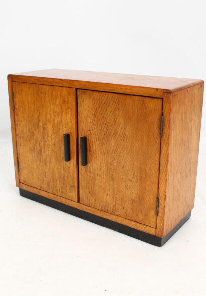 Art Deco Oak Wall Cabinet