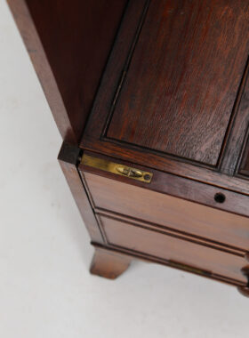 Georgian Mahogany Fitted Cabinet