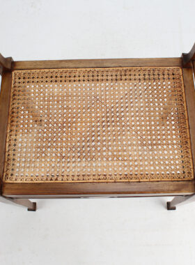 Edwardian Mahogany Dressing Table Stool