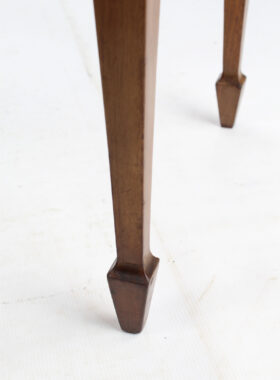 Edwardian Mahogany Dressing Table Stool