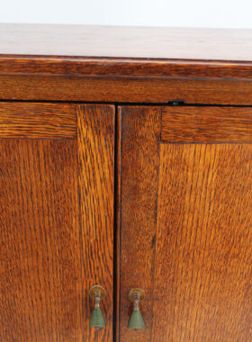 Antique Oak Cabinet