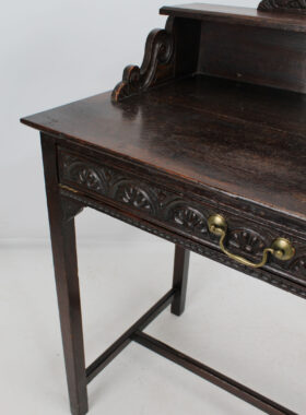 Victorian Oak Writing Desk