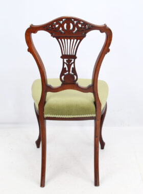 Edwardian Mahogany Bedroom Chair