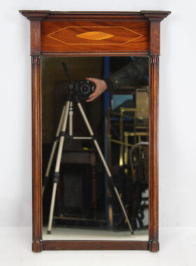Victorian Mahogany Pier Mirror