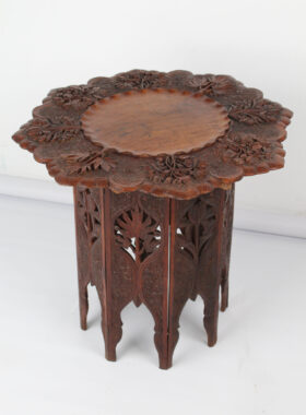 Edwardian Anglo Indian Folding Coffee Table